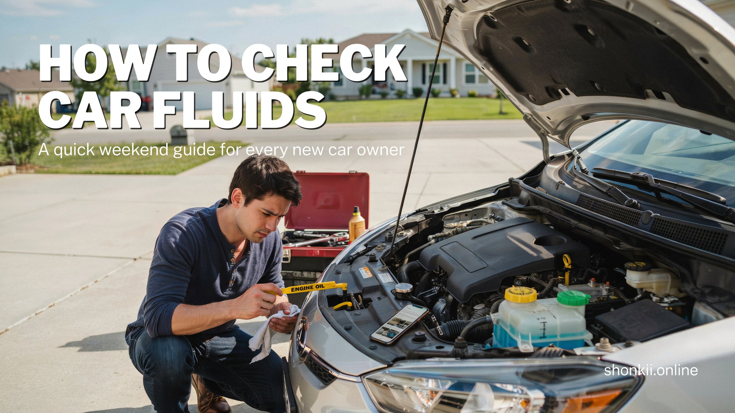 How to check car fluids