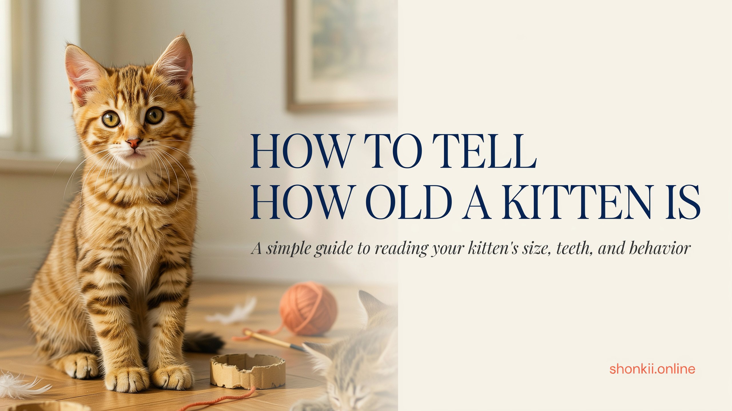 How to Tell How Old a Kitten Is: Easy Age Guide for New Cat Owners
